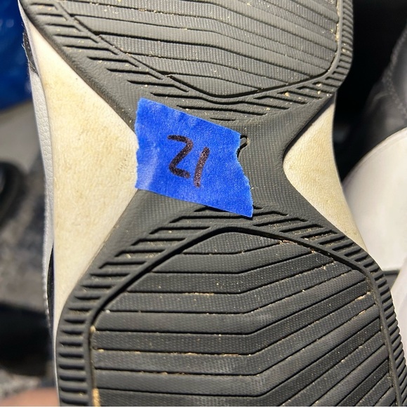 Puma Rebound Playoff Black & White High Top Lace-Up Sneakers Size 12 - Picture 10 of 10